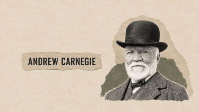 Andrew Carnegie, fundador da Carnegie Steel Company e um dos maiores filantropos da história (Imagem: Divulgação | Edição com IA: Investidor10)