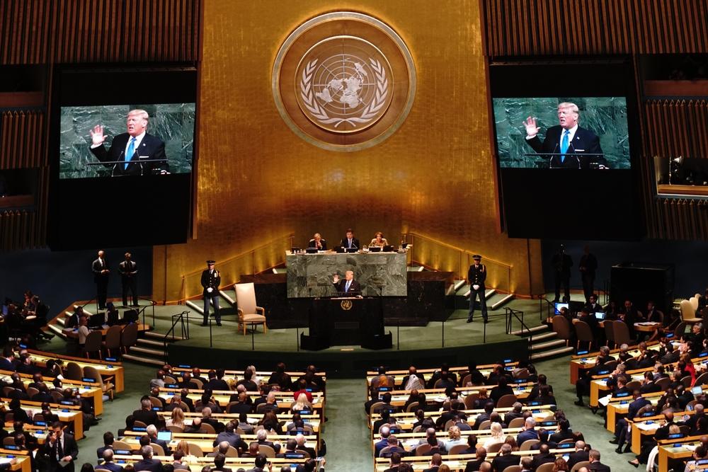 Trump também já discursou outras diversas vezes no evento anual da ONU (Imagem: Shutterstock)