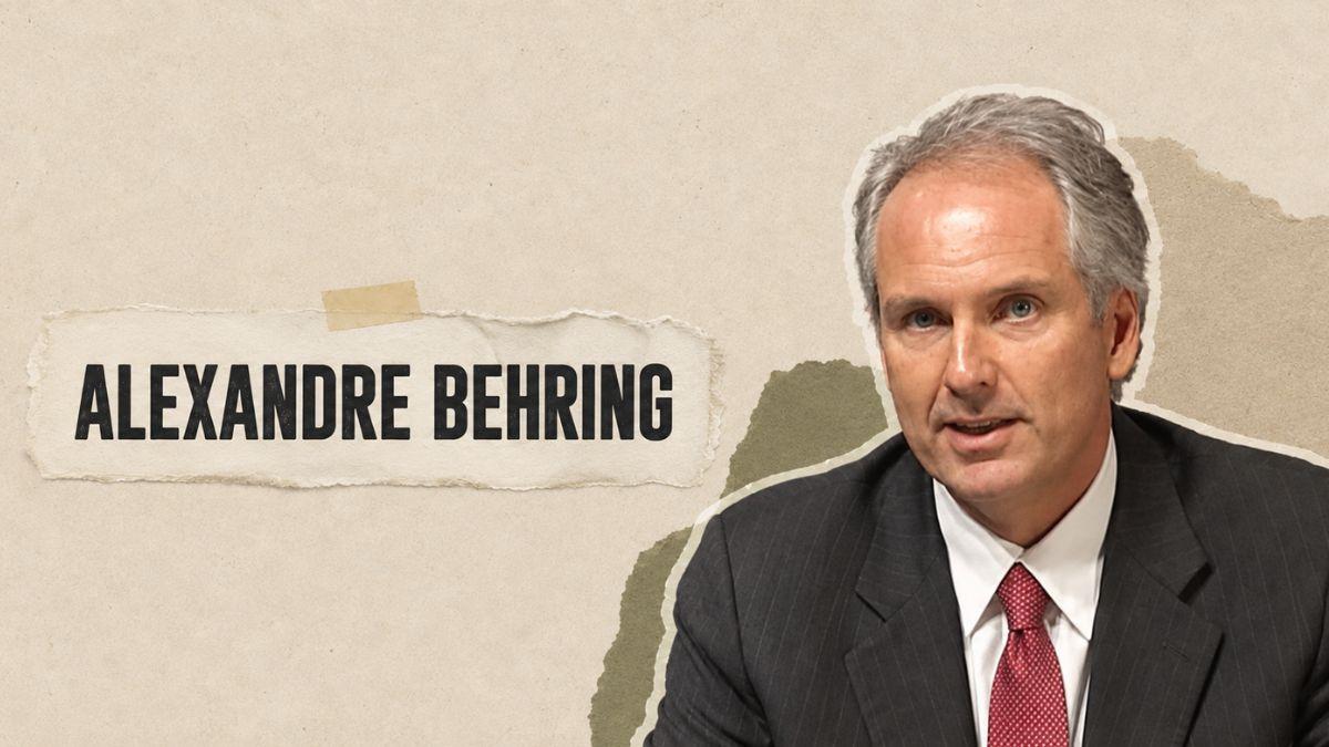 Alexandre Behring, cofundador da 3G Capital e chairman da Restaurant Brands International (Imagem: Divulgação | Edição com IA: Investidor10)