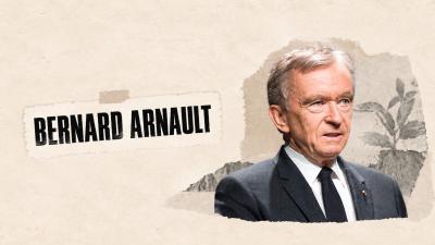 Bernard Arnault, presidente e CEO da LVMH (Imagem: Divulgação | Edição com IA: Investidor10)