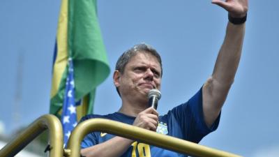 Tarcísio é o 1º governador de SP eleito no 1º turno desde 2014 (Imagem: Shutterstock)