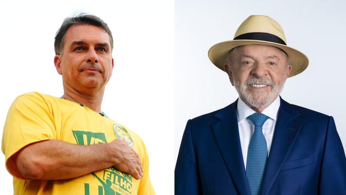 Flávio e Lula vão disputar o 2º turno das eleições, em 25 de outubro (Imagem: Divulgação)