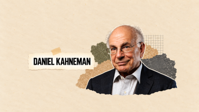Daniel Kahneman:  saiba quem foi, sua trajetória e seu premio nobel de economia. Imagem: Divulgação | Edição com IA: Investidor10