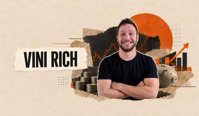 Vini Rich: conheça a história e perfil do Rei dos Dividendos. Imagem: Divulgação | Edição com IA: Investidor10