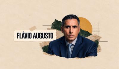 Conheça a história e a trajetória de Flávio Augusto. Imagem: Divulgação | Edição com IA: Investidor10
