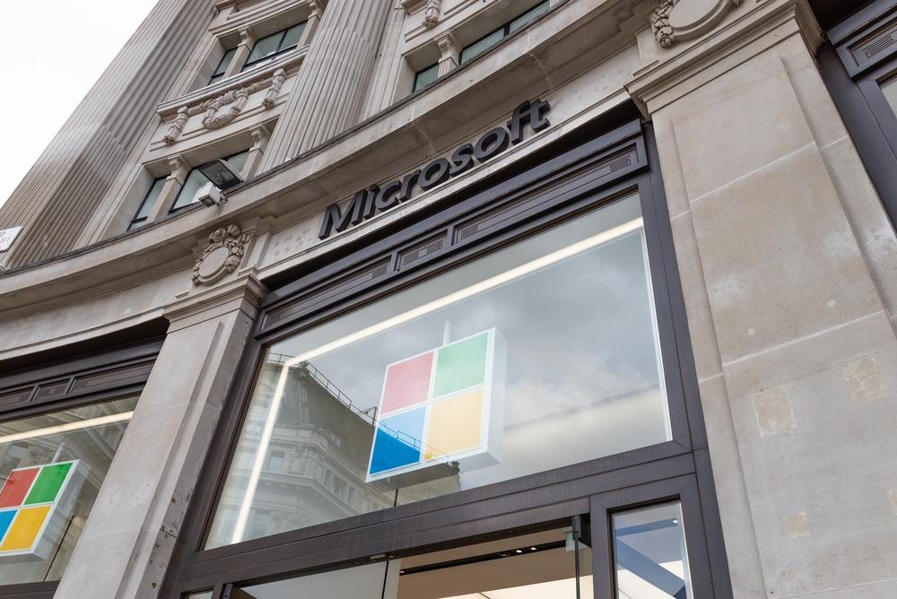 Microsoft tem quase US$ 4 bilhoes em valor de mercado (Imagem: Shutterstock)