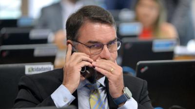 O movimento ganhou força após Flávio terminar o primeiro turno à frente do presidente Lula(Imagem: Alessandro Dantas)