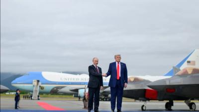 Preços do diesel estão em alta no mundo e Trump buscou negociar direto com Putin (Imagem: Divulgação/The White House)