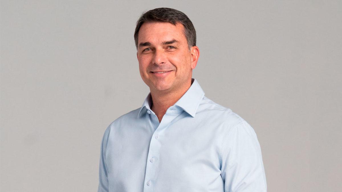 "Não vou ao debate da Band domingo", disse Flávio Bolsonaro a jornalistas (Imagem: Divulgação/PL)