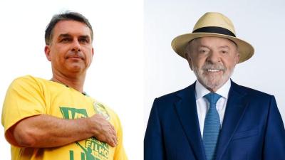 Lula e Flávio não participaram de nenhum debate no primeiro turno (Imagem: Divulgação)