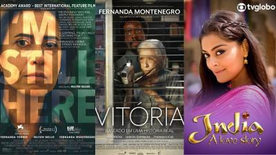 Parceria engloba obras como os filmes Ainda Estou Aqui e Vitória, além da nova Caminho das Índias (Imagem: Divulgação)