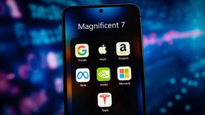 As Sete Magníficas reúnem as gigantes de tecnologia dos EUA (Imagem: Shutterstock)
