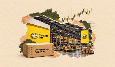 Ações do Mercado Livre - (Imagem: Ilustração criada com Inteligência Artificial)