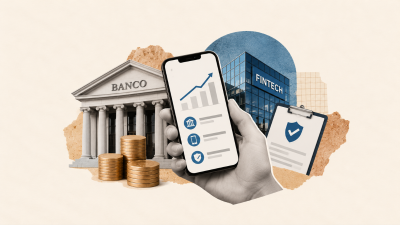 Bancos, seguradoras e fintechs estão entre as empresas de maior peso da B3. (Imagem: Ilustração criada com Inteligência Artificial)
