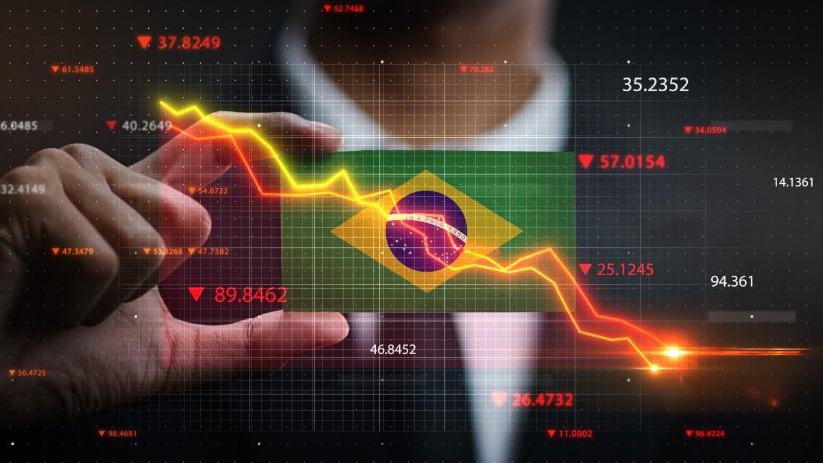 O múltiplo preço/lucro projetado da Bolsa poderia cair inicialmente para 8,3 vezes (Imagem: Shutterstock)
