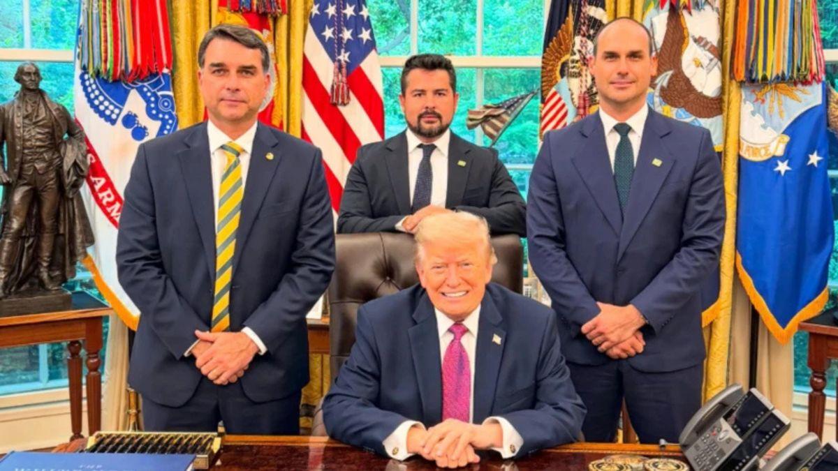 A Argentina disse não ter registro de entrada do senador no país (Imagem: Instagram/Eduardo Bolsonaro)