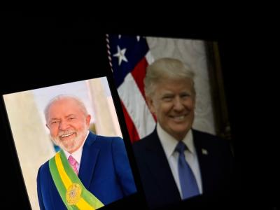 Lula e Trump devem se encontrar em alguns dias durante G20, nos EUA (Imagem: Shutterstock)