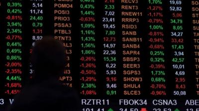 O saldo positivo das empresas brasileiras na Bolsa em 2026 ficou praticamente zerado (Imagem: Shutterstock)